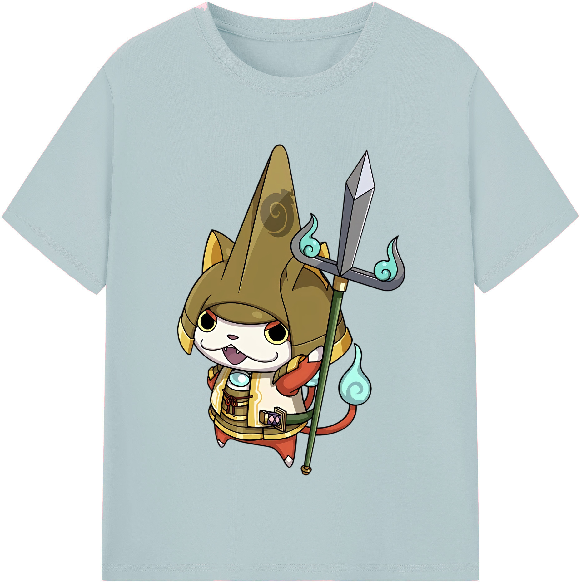（画像用） 妖怪ウォッチ Yo-kai Watch 綿100％半袖Tシャツ（フロントプリント）